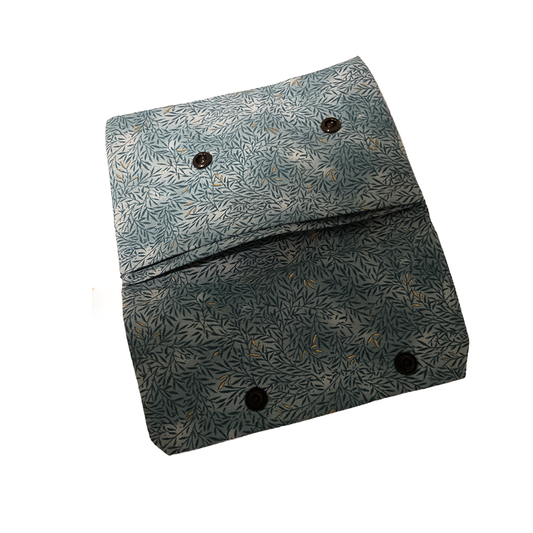 Pochette en coton à boutons