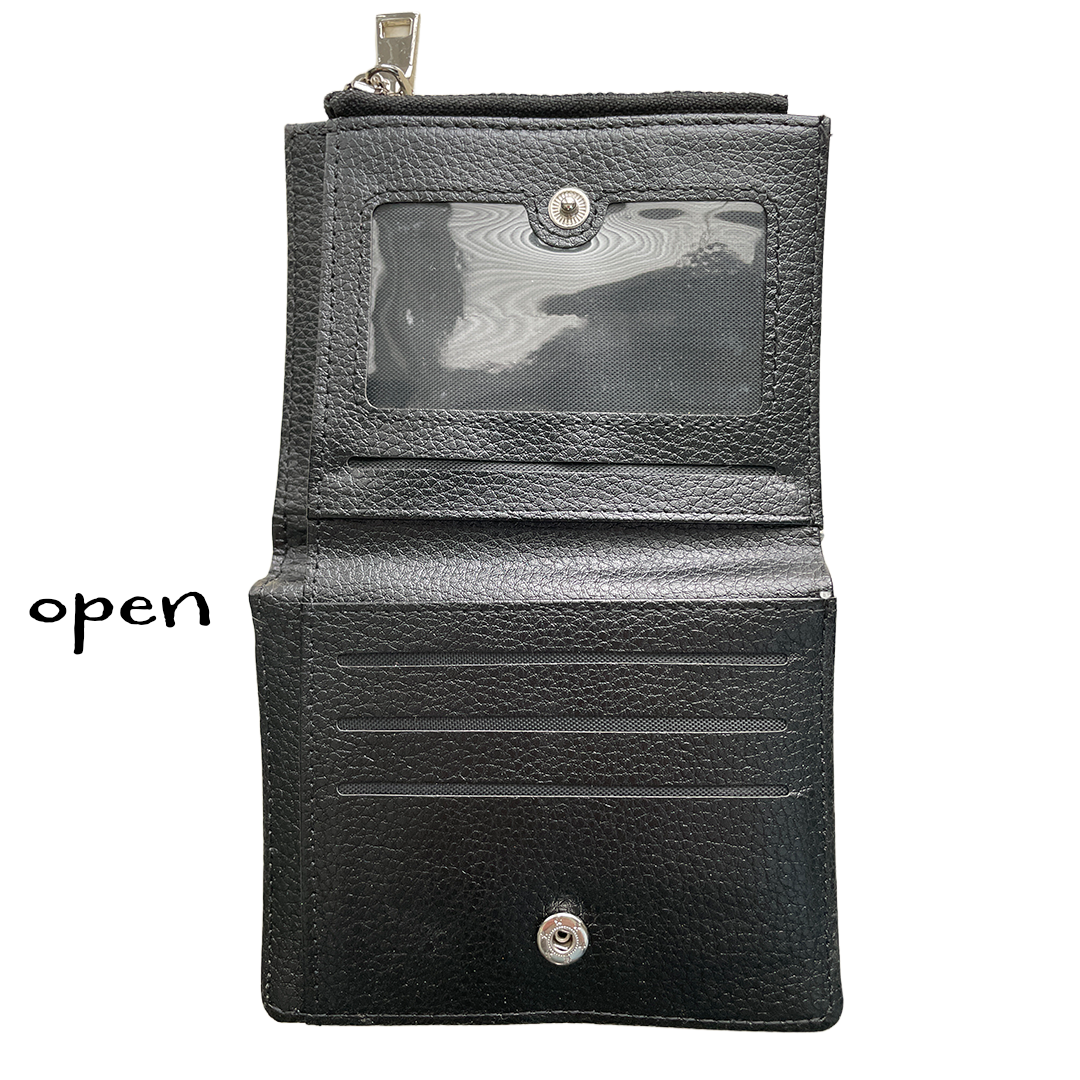 Blue Bi-fold Wallet