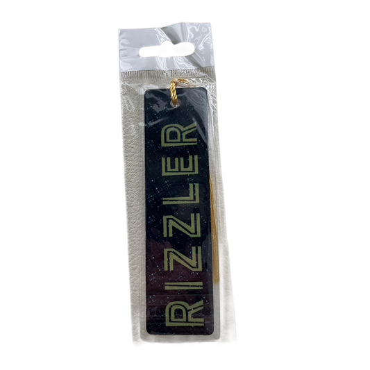 Marque-page en aluminium Rizzler avec pompon
